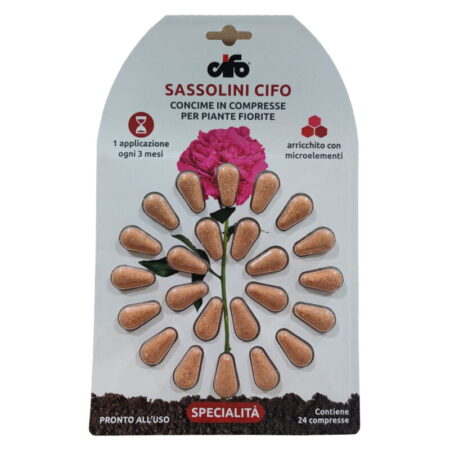 Λίπασμα για Ανθοφόρα Φυτά Sassolini Cifo 24 tabs