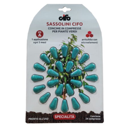 Λίπασμα για Ενίσχυση Φυλλώματος Sassolini Cifo 24 tabs