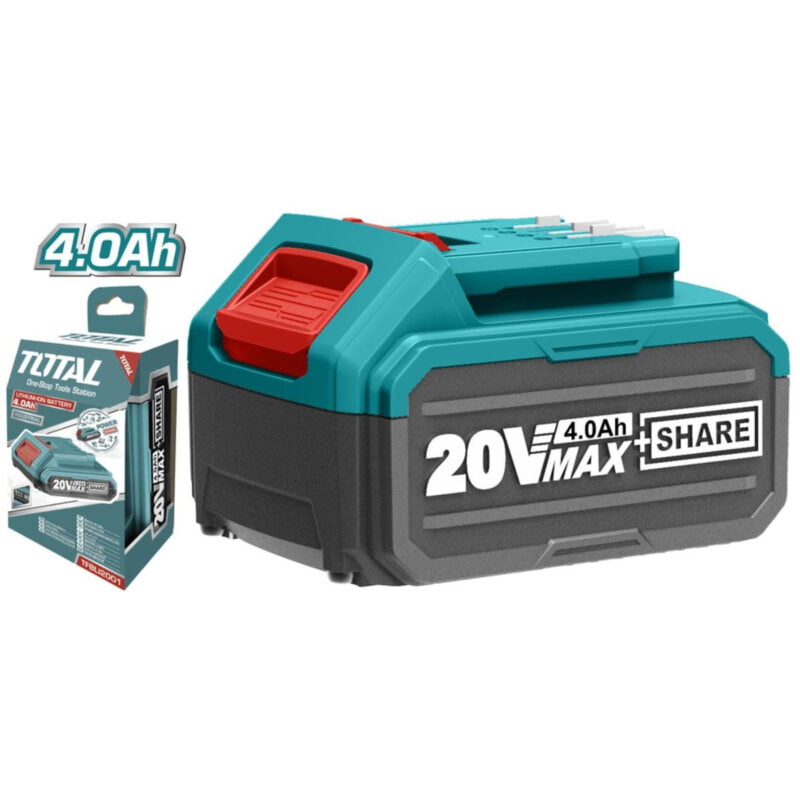 Μπαταρία Λιθίου 20V / 4.0Ah Total TFBLI2002